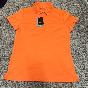 Women’s Nike dri-fit womens golf shirt NWT